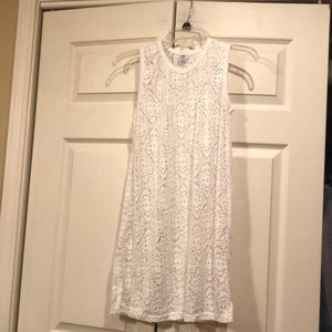 Third Coast - White & Lacey -S/M Swim Cover Up